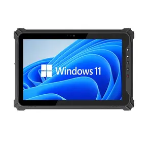 10 pulgadas Linux Ubuntu personalizado industrial tableta robusta batería extraíble 8GB 128GB USB 3,0 RS232 RJ45 dispositivo móvil de mano