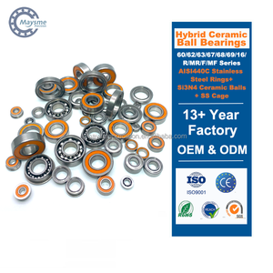 S609 S6700 s6800 S6900 s6701 s6702 s6801 ZZ khô thép không gỉ si3n4 lai gốm mang cho xe đạp Hub bánh xe - Product Image 2