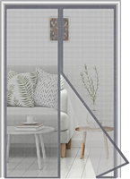 Promotion à Durée Limitée : Rideau de Porte Magnétique Moderne pour Cuisine, Fermeture Automatique, Anti-Moustiques et Anti-Insectes