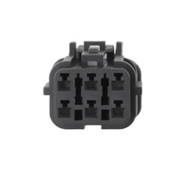 DJ7061Y-2-21 Connecteur adaptateur fil-fil automobile 6 broches femelle à contact en laiton pour prise de feu arrière étanche