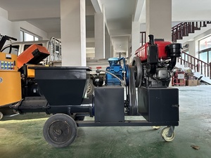 Hochwertige automatische Mörtels prüh maschine für Dieselmotoren für Gips-und Zement anwendungen - Product Image 4