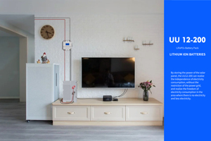 Bateria de lítio azul da bateria do íon do lítio do carbono Lifepo4 12V 200Ah 250Ah 300Ah para a bateria solar do armazenamento - Product Image 5