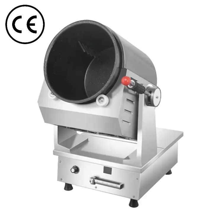 Commercial Hotel Restaurant Fried Rice Intelligent Machine Rotating Smart Cooker Wok Chef Automatic Cooking Machine