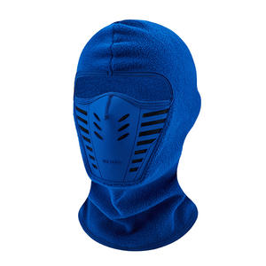 Traspirante invernale da ciclismo all'aperto con mascherina per il viso cappello in pile addensato per collo più caldo copricapo antivento sportivo per lo sci - Product Image 4