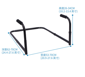 Cojín de elevación de terapia plegable ligero portátil, soporte de sofá, fácil asistencia, cuidado de la salud de ancianos, equipo mínimo de seguridad para el baño - Product Image 6