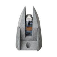Lumière LED semi-circulaire en aluminium moulé sous pression, étanche, angle de faisceau 360°, pour extérieur, rebord de fenêtre, décoration de façade d'hôtel, projets de décoration murale