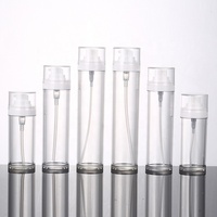 Bouteille de pulvérisation en plastique PET de haute qualité 50ml 80ml 100ml bouteille de pompe de lotion avec pompe