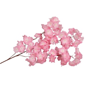 LUYI - Arco Decorativo de Flores de Cerezo y Melocotón, de Cuatro y Tres Ramas, para Decoración de Bodas, con Flores Artificiales Realistas - Product Image 5