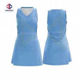 Uniformes de Netball con Chalecos, Conjuntos de Uniformes Femeninos en Blanco y Negro, Pedidos Mixtos con MOQ Bajo - Product Image 6
