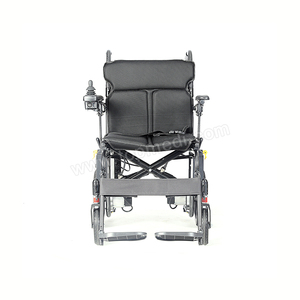 Batteria al litio in fibra di carbonio piccole sedie a rotelle per disabili elettriche motorizzate leggere - Product Image 2
