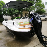 Jet-boat de sports nautiques à coque en FRP à vendre