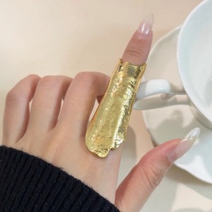 Cincin Terbuka yang Dapat Disesuaikan Bergaya Vintage untuk Wanita, Cincin Pelindung Jari, Aksesori Perhiasan Fashion - Product Image 2