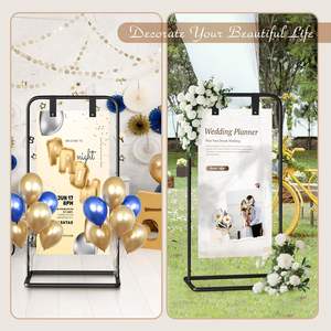 Segno di nozze titolare regolabile benvenuto <span class=keywords><strong>al</strong></span> <span class=keywords><strong>nostro</strong></span> segno di nozze Stand con 2 insegne in pelle appeso cinghie per <span class=keywords><strong>matrimonio</strong></span> festa di compleanno - Product Image 6