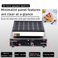 36 trous petite machine à muffins circulaire mini sandwich gaufre snacks macaron hamburger machine peut être personnalisé avec gong shao