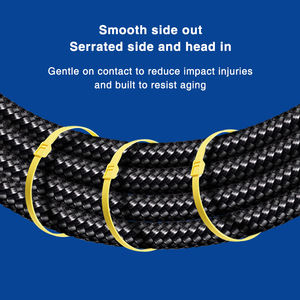 เคเบิลไทร์ไนลอน 66 คุณภาพดีที่สุด KSS FCV-391 แบบกลับด้านได้ ขนาด 9 มม. สีดำ สำหรับงานอเนกประสงค์ที่ได้รับการรับรอง - Product Image 4