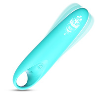 Vibromasseur point G portable pour femme Balle de charge USB 12 fréquences avec anneau sautant pour oeuf Vente en gros Sex Toy Tease Masturbateur