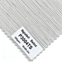 Tissu occultant pour stores enrouleurs en polyester texturé horizontal MagicalTex P3000TS