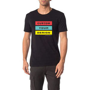 Camisetas para Hombre con Serigrafía, Logotipo Personalizado, Camisetas de Alta Calidad para Hombre, Baratas al por Mayor, Hechas en China - Product Image 1
