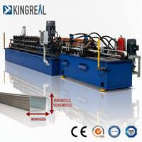 Máquina perfiladora de perfiles de metal para paneles de yeso CD UD CW UW de 1-5/8", 2-1/2", 3-5/8" con impresión de logotipo en línea