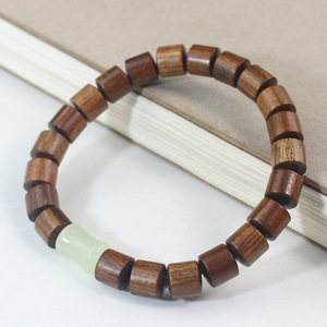 Pulsera de cuentas de palisandro negro de 8 mm, nueva joyería de estilo chino para uso diario - Product Image 4