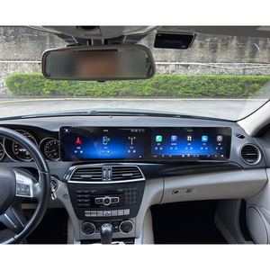 Qualcomm Snapdragon Double écran tactile GPS Mercedes-Benz C180 2011-2016 25,6 pouces 4K Unité principale WiFi/3G/4G Conduite à gauche/droite - Product Image 1
