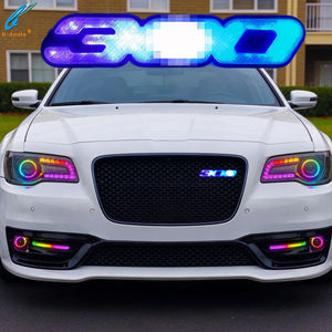 Nouvelle Lumière LED Étanche 12V à Contrôle par APP, Haute Luminosité, RVB Clignotant et Séquentiel, pour Emblème de Voiture Chrysler 300, Accessoire Automobile de Rétrofit - Product Image 2