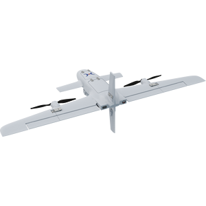 VTOL UAV Dron portátil de funcionamiento de un solo media larga resistencia de ala fija - Product Image 1