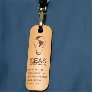 Badges de travail, étiquettes nominatives, badges d'identification des employés, plaques nominatives en <span class=keywords><strong>bambou</strong></span> simples et créatives, personnalisables et disponibles en gros - Product Image 3