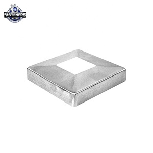 <span class=keywords><strong>Copertura</strong></span> Moderna in Acciaio Inox per Piastra di Base Quadrata per Corrimano e Ringhiera |   <span class=keywords><strong>Copertura</strong></span> Decorativa per Flangia da <span class=keywords><strong>Balcone</strong></span> Fai-da-Te - Product Image 2