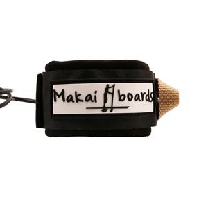 Leash de surf Leopard en TPU, design en spirale, pour planche de surf - Product Image 3