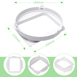 Joint d'extension de conduit d'échappement de <span class=keywords><strong>climatiseur</strong></span> <span class=keywords><strong>mobile</strong></span> amélioré Matériaux et accessoires en ABS pour un usage domestique - Product Image 2