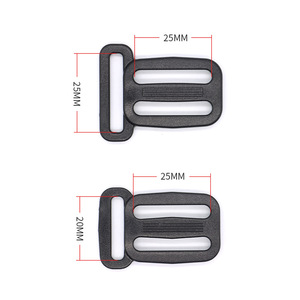 Adjustable Plastic Buckle 25Mm For Camera Bag <b>Photography</b> <b>Backpack</b> D Ring Three Position Secure Closure - Product Image 3