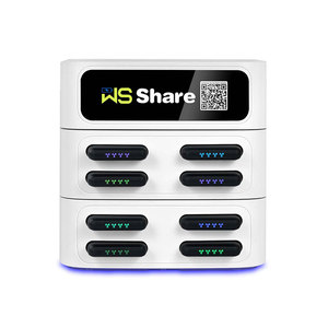 Stazione di Ricarica Portatile con Protezione da Sovraccarico e Cortocircuito, 8 Slot, Funzionamento con Codice QR, 60W, Noleggio, 5000mAh, Power Bank Condiviso - Product Image 4