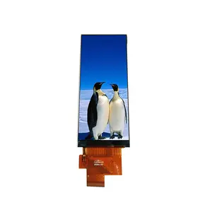 IPS 3.46inch 3.5inch 340x 800 bar type lcd display module with RGB or MIPI interface for audio remote controller