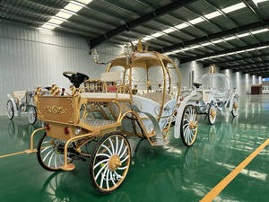 Chariot de princesse citrouille, chariot électrique élégant, chariot de Cendrillon - Product Image 6