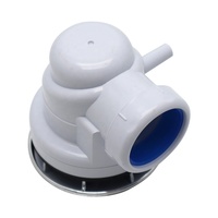 GUIDA 10003 1000304 90 mm ABS Electroplated Cover Hair Catcher Durable Hair Stopper Plastic Shower Floor Drain