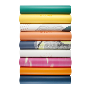 Alfombrilla de <span class=keywords><strong>Yoga</strong></span> de goma pu duradera con logotipo personalizado de pequeña cantidad ecológica - Product Image 2