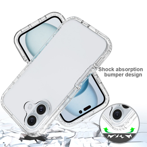 Funda de teléfono TPU + PC de cuerpo completo 360 para OPPO A17 A16 A54S A93 A74 <span class=keywords><strong>A94</strong></span> A95 RENO 5 6 Lite 4G 5G, funda transparente para teléfono móvil - Product Image 6