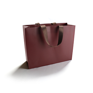 Custom <strong>Printed</strong> Your Own <strong>Logo</strong> Art <strong>Paper</strong> Gift <strong>Bags</strong> Luxury Shopping <strong>Paper</strong> <strong>Bag</strong> <strong>With</strong> Ribbon Handles - Product Image 1