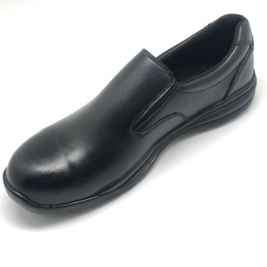 مخصص رخيصة عالية الجودة جلدية عدم الانزلاق للماء الشيف أحذية عمل تو الصلب الألياف أحذية أمان - Product Image 4