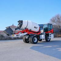 Camion malaxeur à béton autochargeur 8M3 à quatre roues motrices, vente directe d'usine