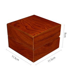 Bán Lẻ Gỗ Lớn Hạt Cao <span class=keywords><strong>Glossy</strong></span> Mahogany Lưu Trữ Hiển Thị Duy Nhất Watch Box Với Trang Sức Pouch - Product Image 5