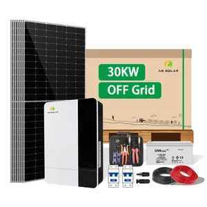 AS Solar Manufacturer Price Solar Panel Off Grid System Complete 30Kw