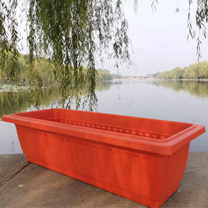 Ronbo — <span class=keywords><strong>Pot</strong></span> <span class=keywords><strong>de</strong></span> fleurs en plastique, bac <span class=keywords><strong>de</strong></span> <span class=keywords><strong>balcon</strong></span> coloré, rectangulaire, <span class=keywords><strong>Pot</strong></span> pour plantes, bon marché, 34x19, offre spéciale - Product Image 3
