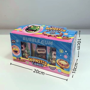 ลูกอมเยลลี่รูปสัตว์ประหลาดน่ารักหลากสีขายส่ง พร้อมลูกอมบับเบิ้ลกัมม์แบบมีเพชร - Product Image 6