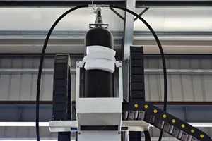 GMB2016 fabrika fiyat düşük maliyetli ağır 3 eksen 4 eksen dikey portal CNC freze makinesi