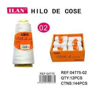 Ilan Hilo De Cose White 2750 M <b>Sewing</b> Thread 12 Pcs <b>Box</b> - Product Image 3