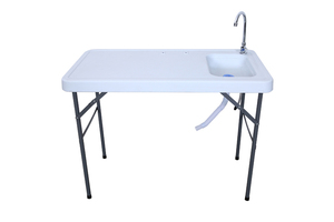 Mesa de picnic portátil para acampar al aire libre delicada con <span class=keywords><strong>fregadero</strong></span> para lavar platos a mano - Product Image 2
