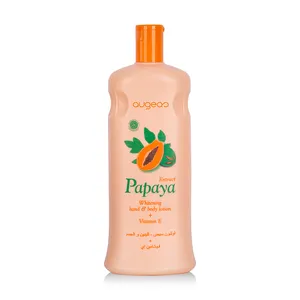 Papaya Bodylotion Natuurlijke Verhelderende Lightening Parfum Oem Lichaamsverzorging Private Label Vocht Skin Whitening Body Lotion Crème