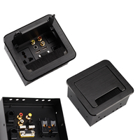 Cargador USB 3,5mm Audio VGA Brush Flip up Table Socket Tipo de producto Enchufes y enchufes